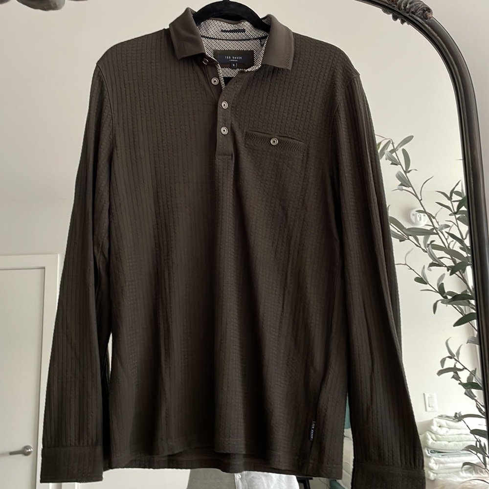 Ted Baker Textured Polo